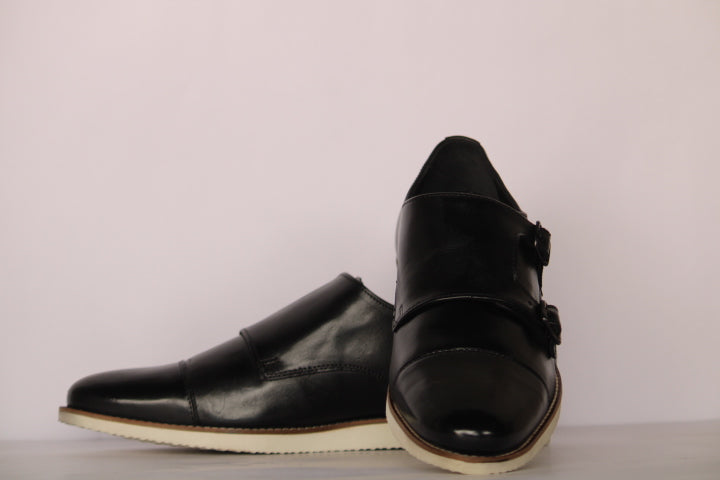 Modern Monk Leather Shoes